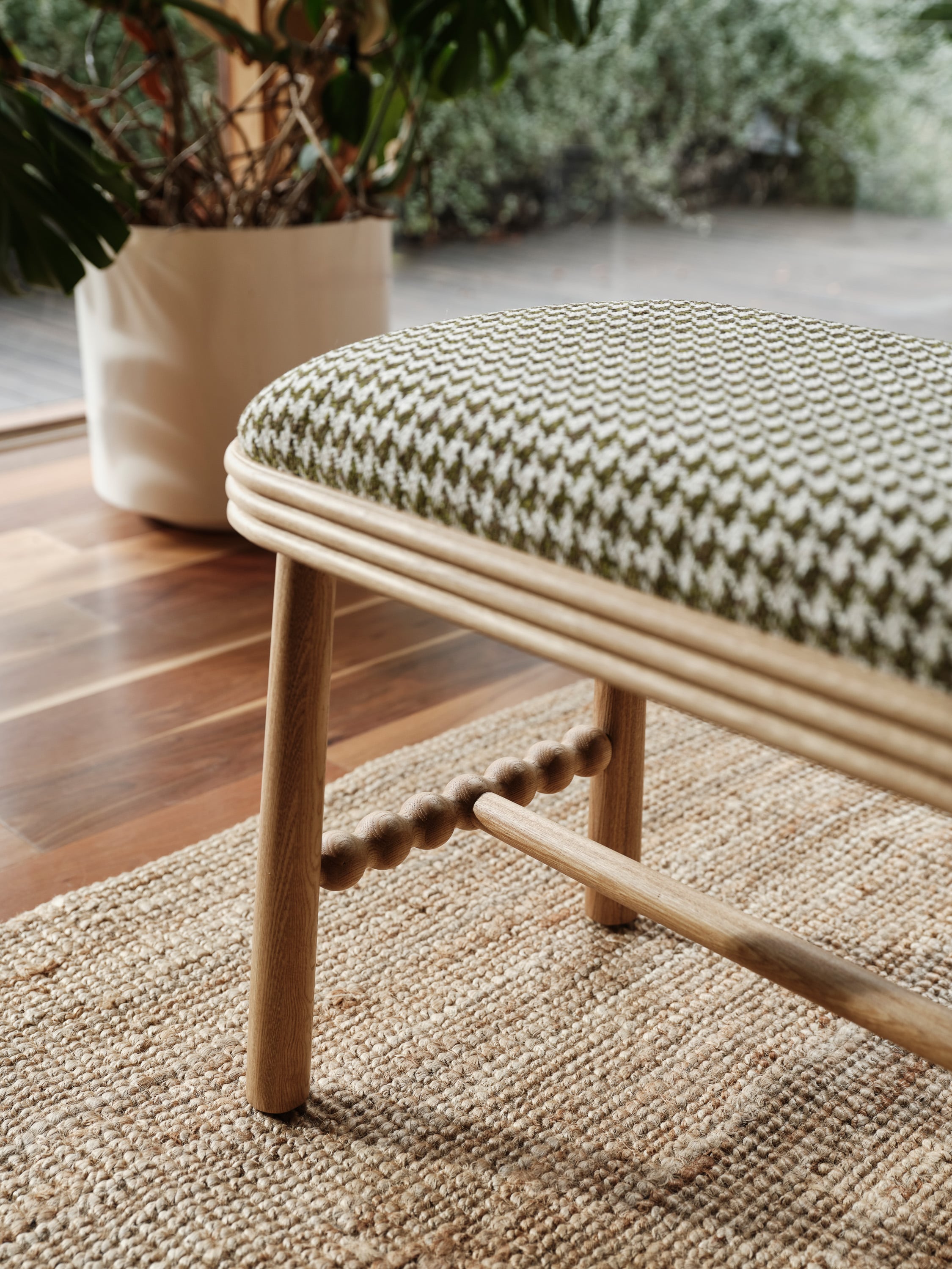 Pedro Bench - Juniper - Floor Stock