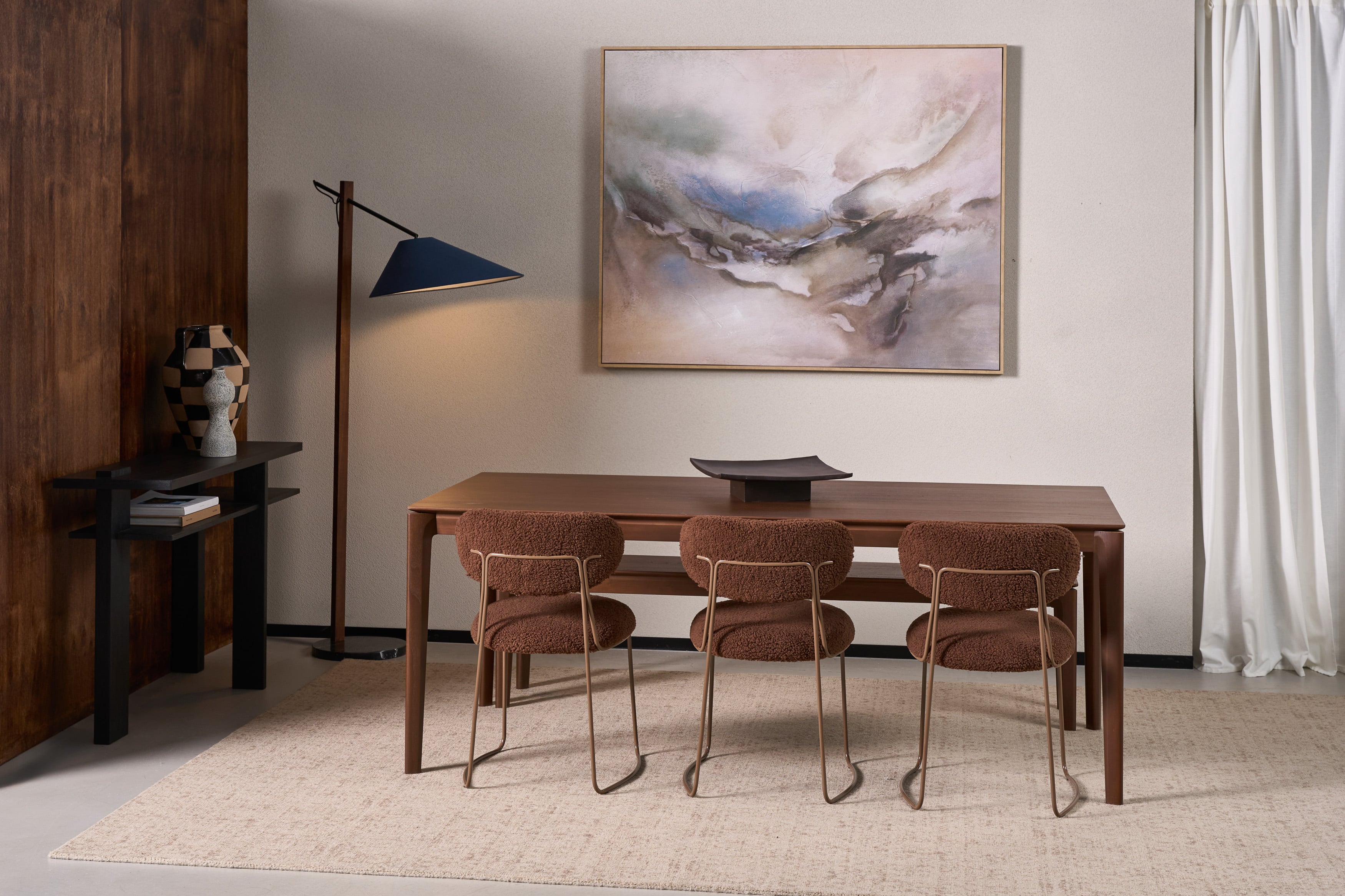 Ethnicraft Teak Bok Dining Table -  2200mm / Teak -  Floor Stock