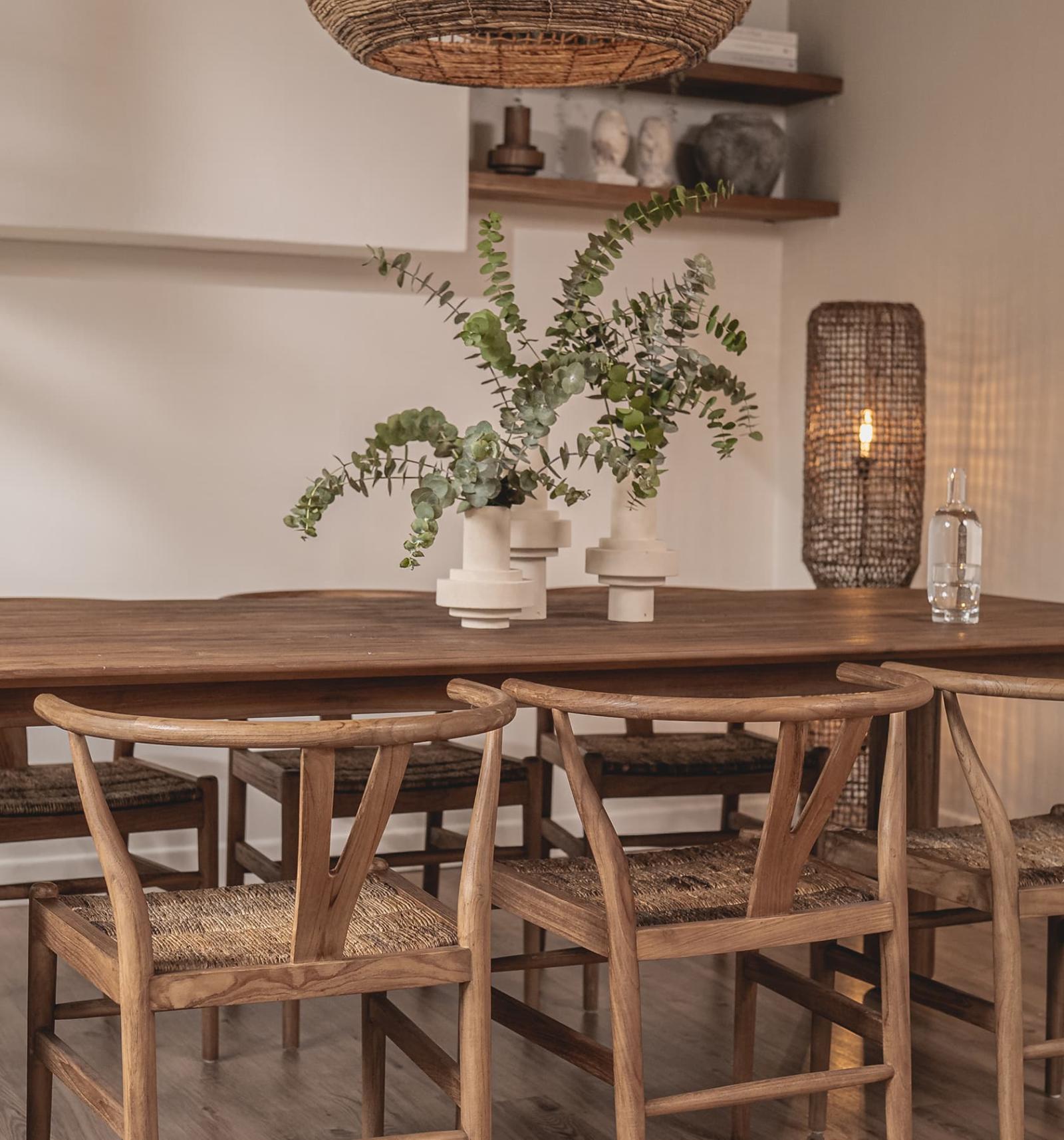dBodhi Dino Rectangular Dining Table - 1900mm / Teak - Floor Stock