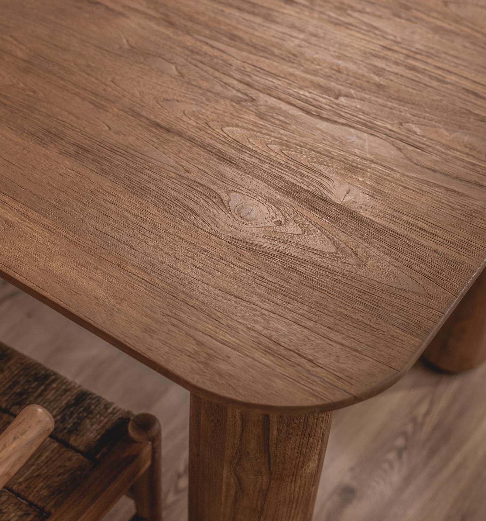 dBodhi Dino Rectangular Dining Table - 1900mm / Teak - Floor Stock