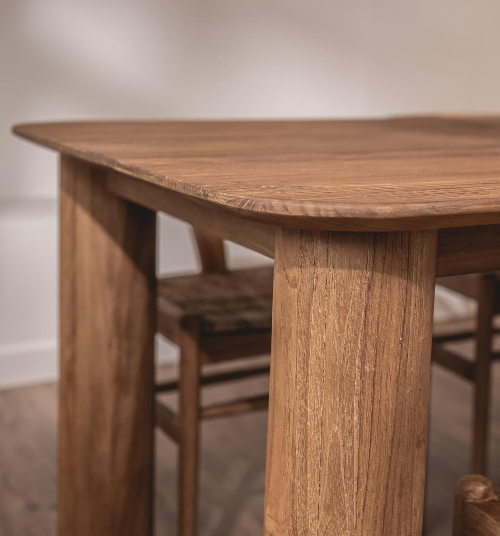 dBodhi Dino Rectangular Dining Table - 1900mm / Teak - Floor Stock