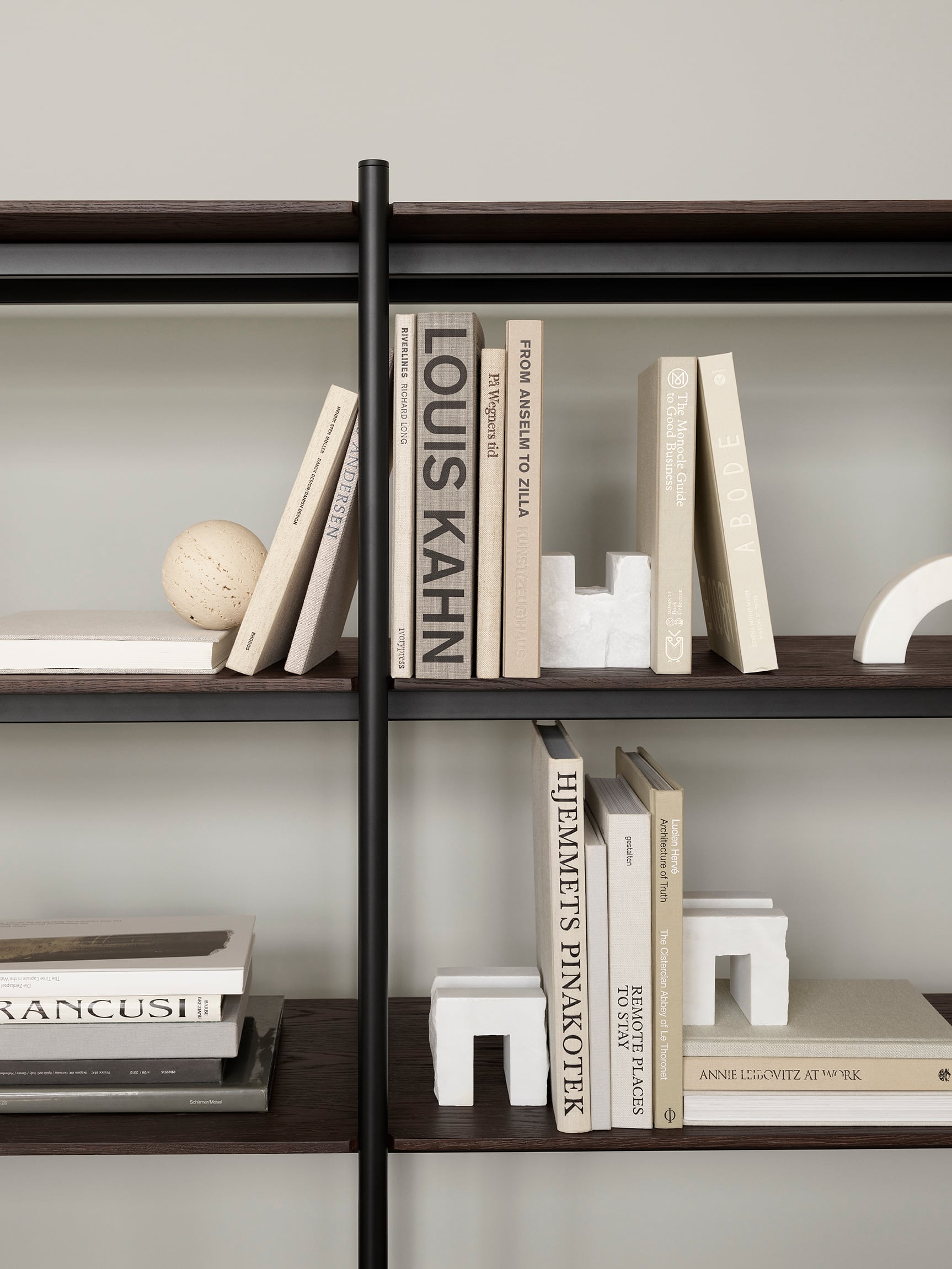 Formal Shelving Configuration 8