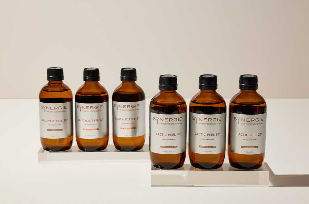 Synergie Professional peel treatment products