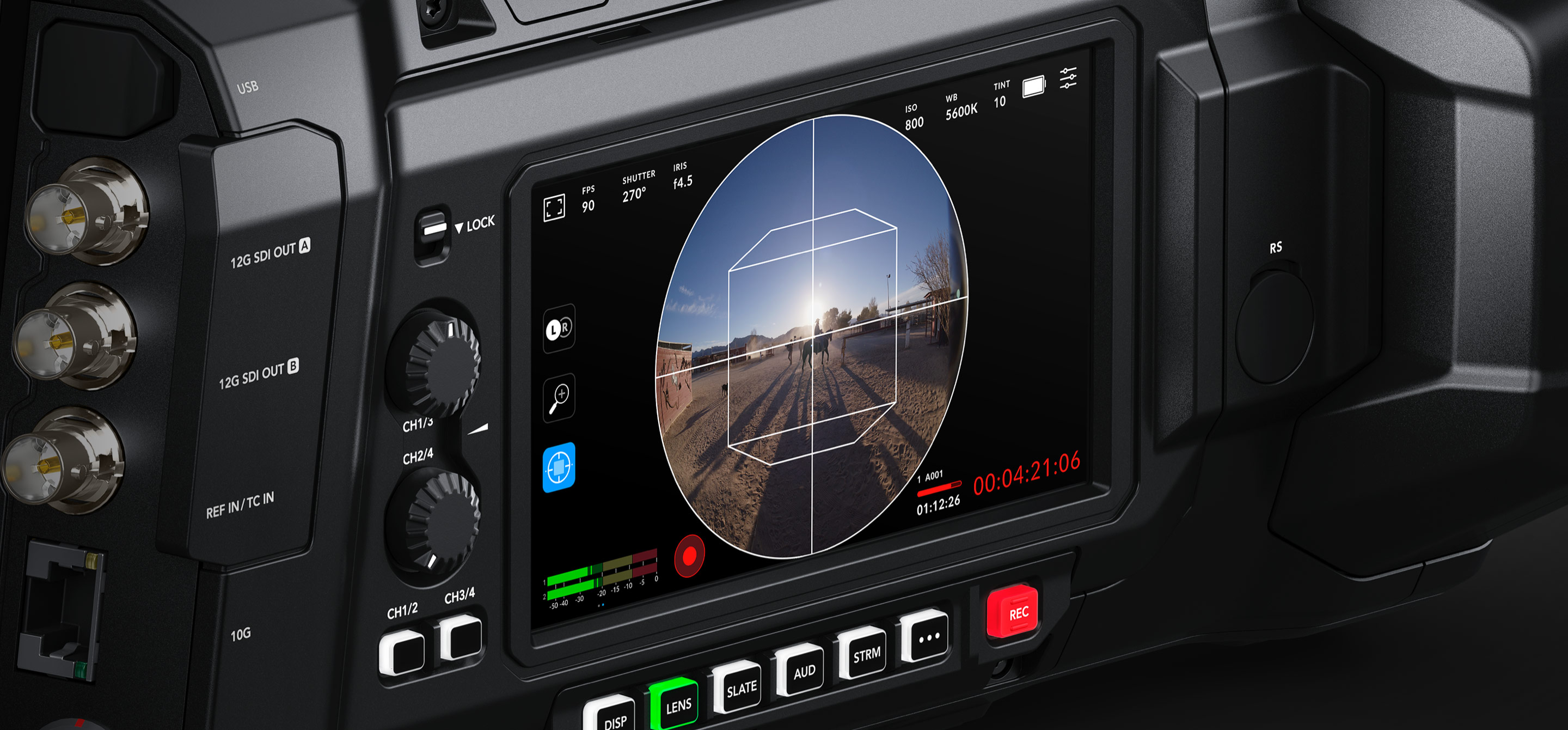 Heads Up Display for Immersive Video