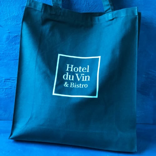 Printed Fabric Bags - Hotel Du Vin Canvas Bag
