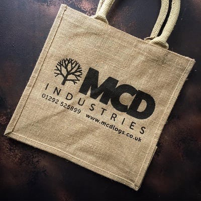 Printed Fabric Bags - MCD Jute Bag