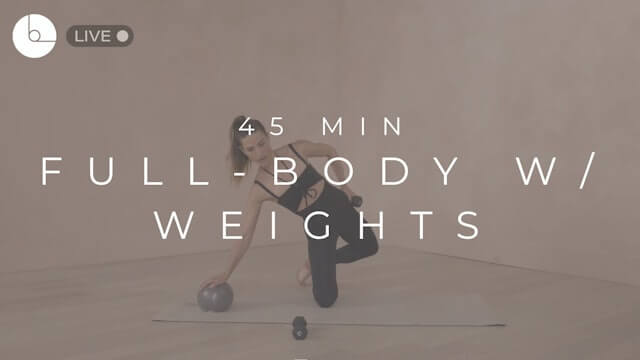 45 Min Weighted Full-Body