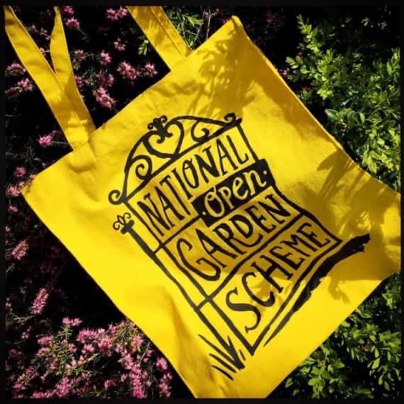 Printed Cotton Bags - National Open Garden Scheme