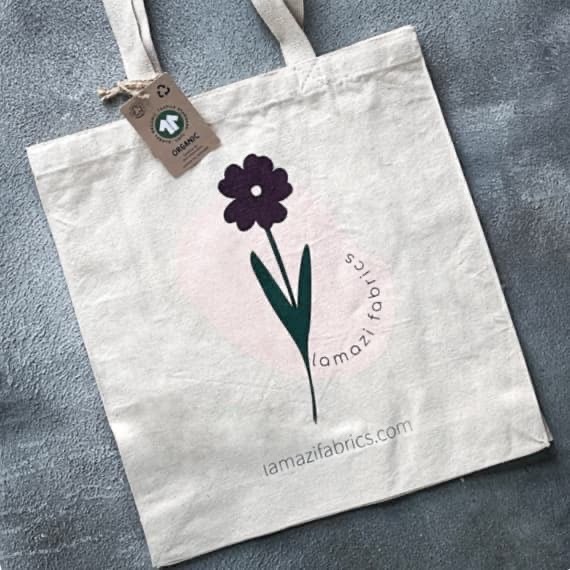 Printed Cotton Bags - GOTS Cotton Bags