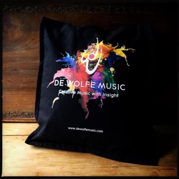 Bespoke Printed Canvas Bags - De Wolfe Music
