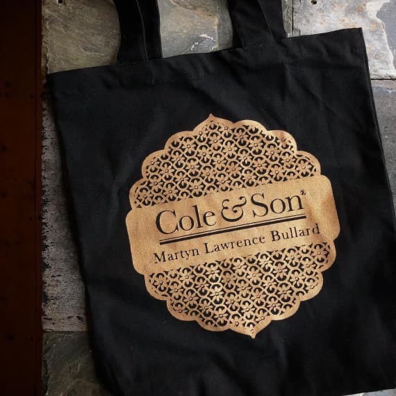 Bespoke Printed Canvas Bags - Cole & Son