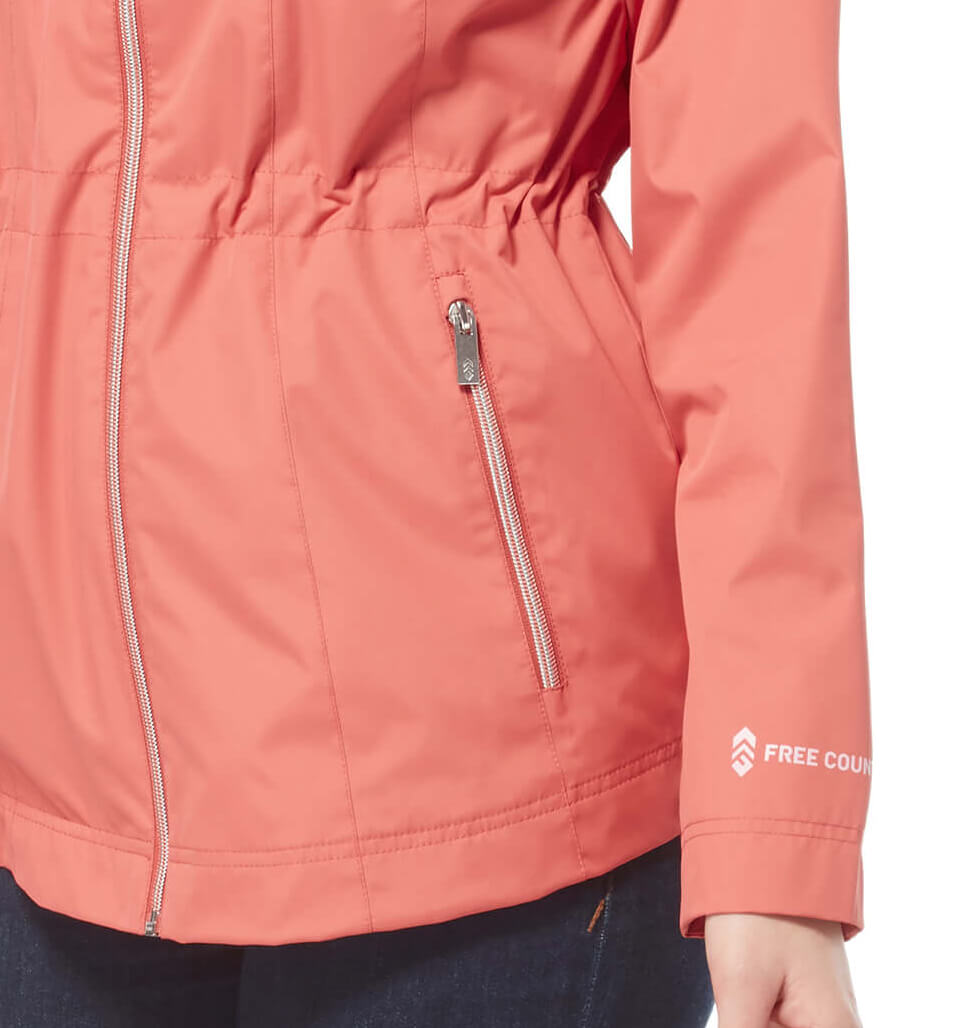 Women's Plus Size New Day Radiance Anorak Rain Jacket