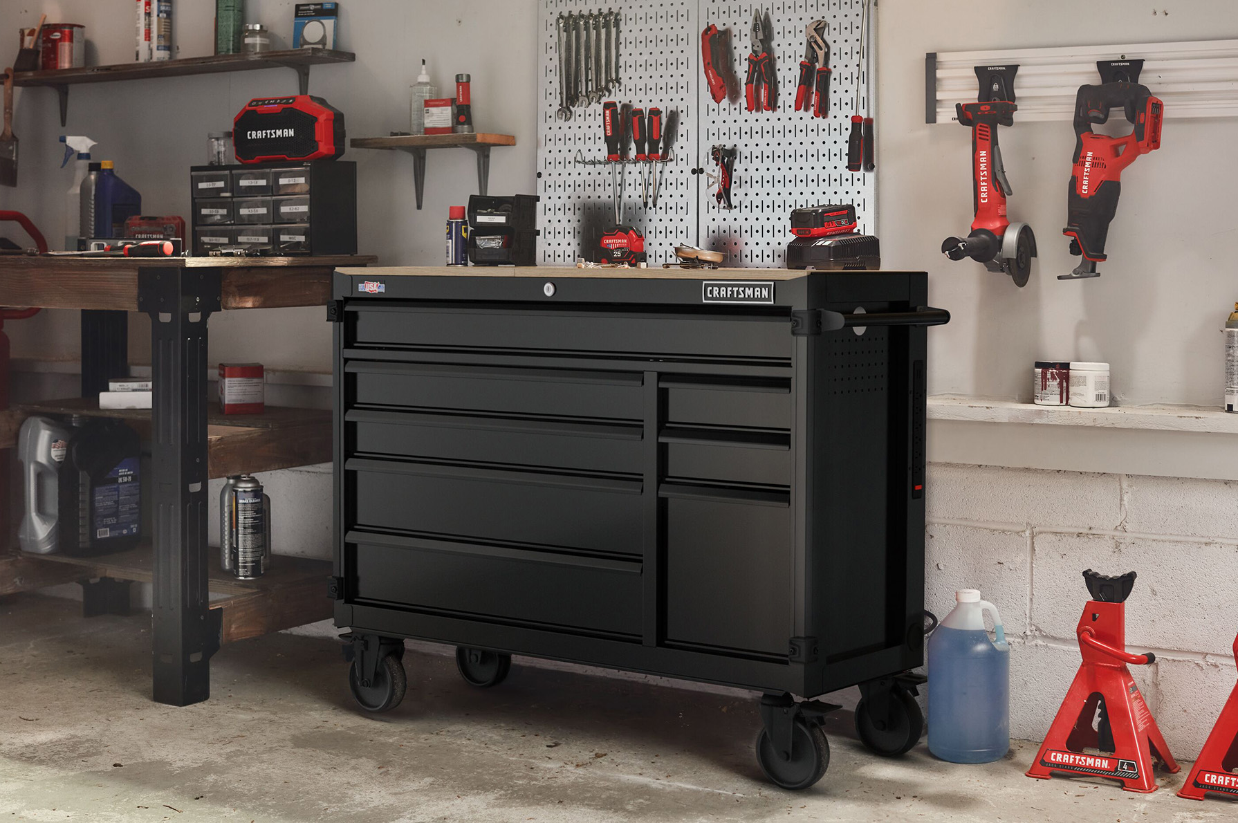 How to Make a Tool Storage Cabinet with Charging Station - ToolBox