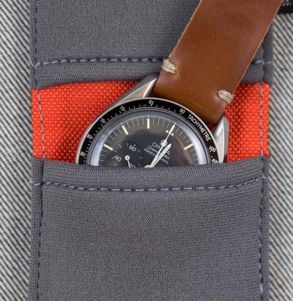 EDC Watch Fold Bright Orange interior