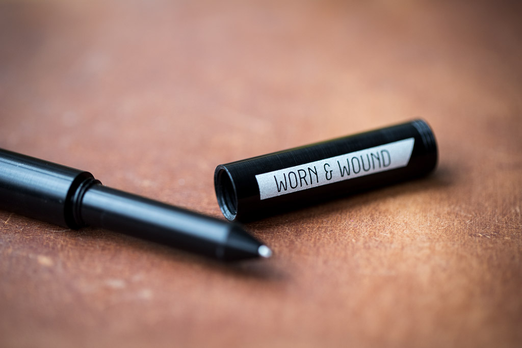 clip pen laser etched logo