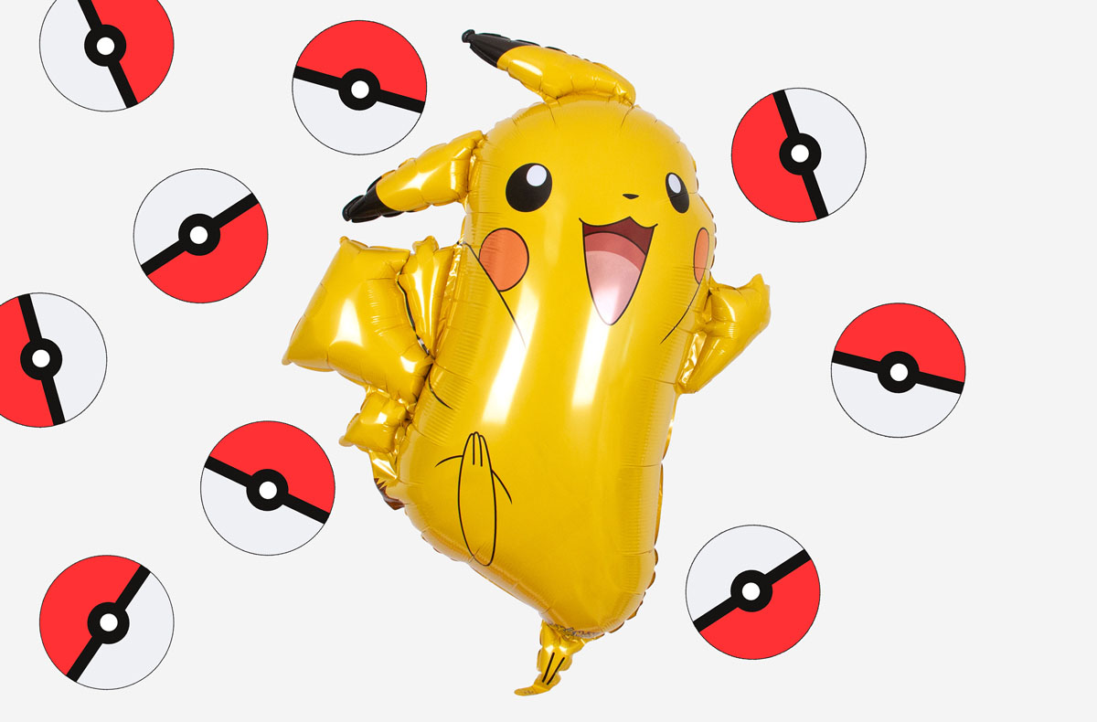Des cadeaux d'invités pour un anniversaire Pokémon