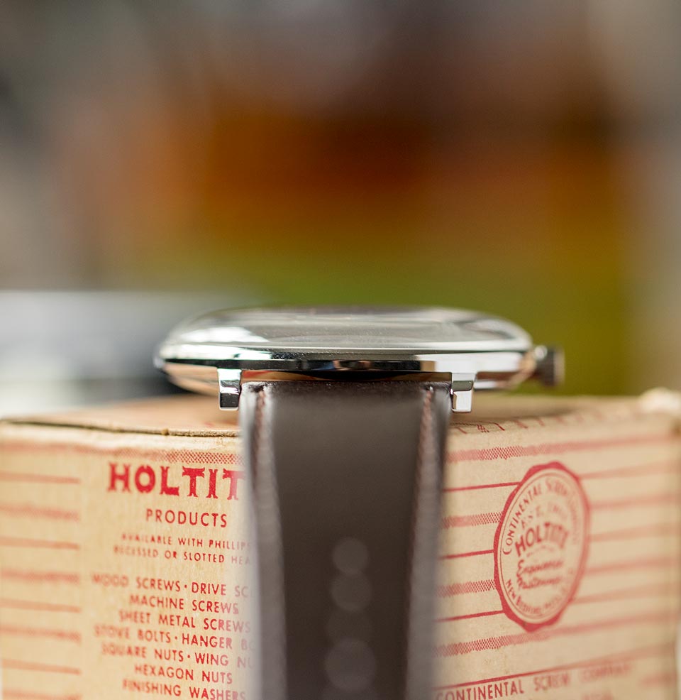 Max Bill Quarz Domed Sapphire crystal