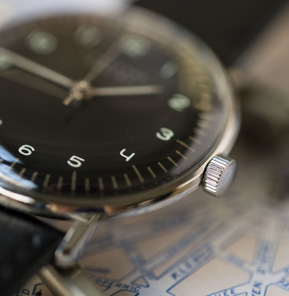 Max Bill Hand-winding Unique Typography