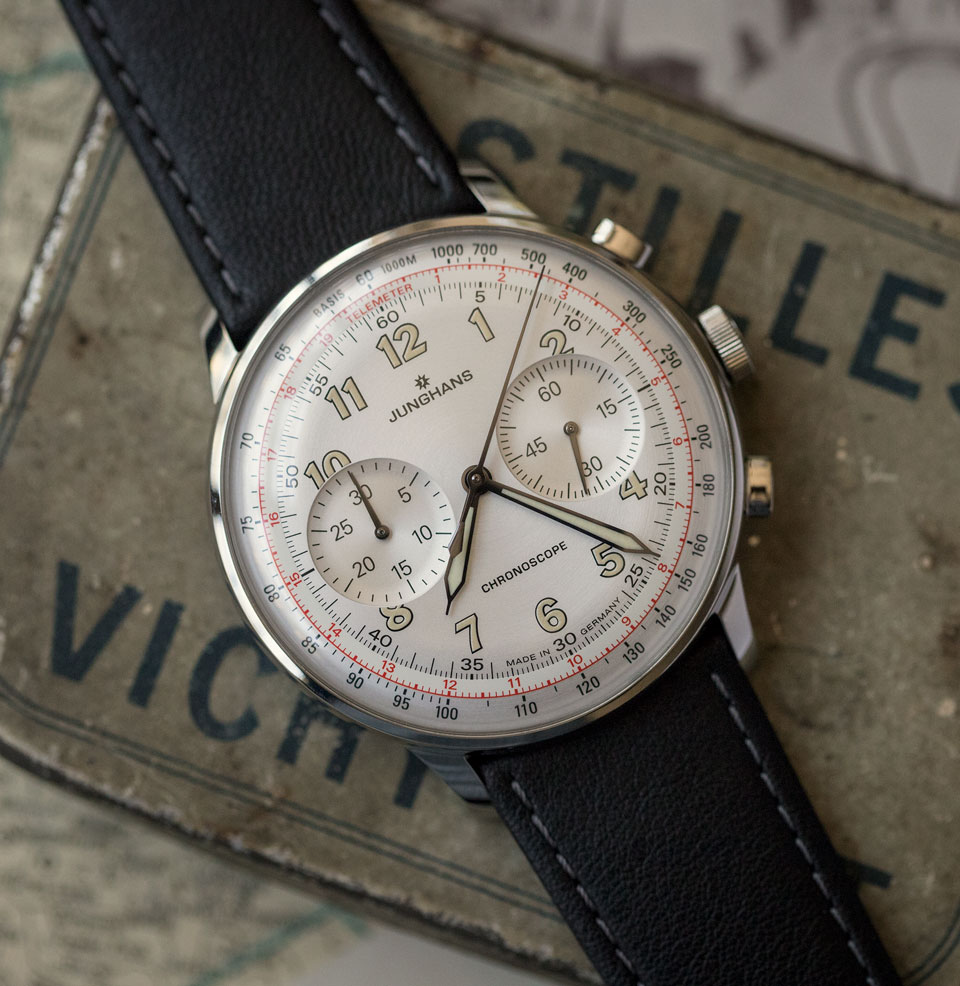 Meister Telemeter Circular Brushed Silver