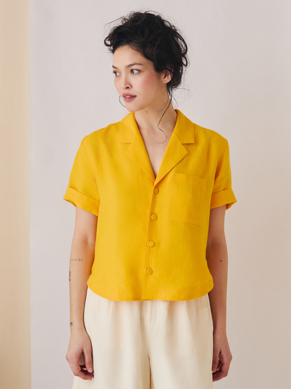 The Studio Shirt (Sunnyside Linen)