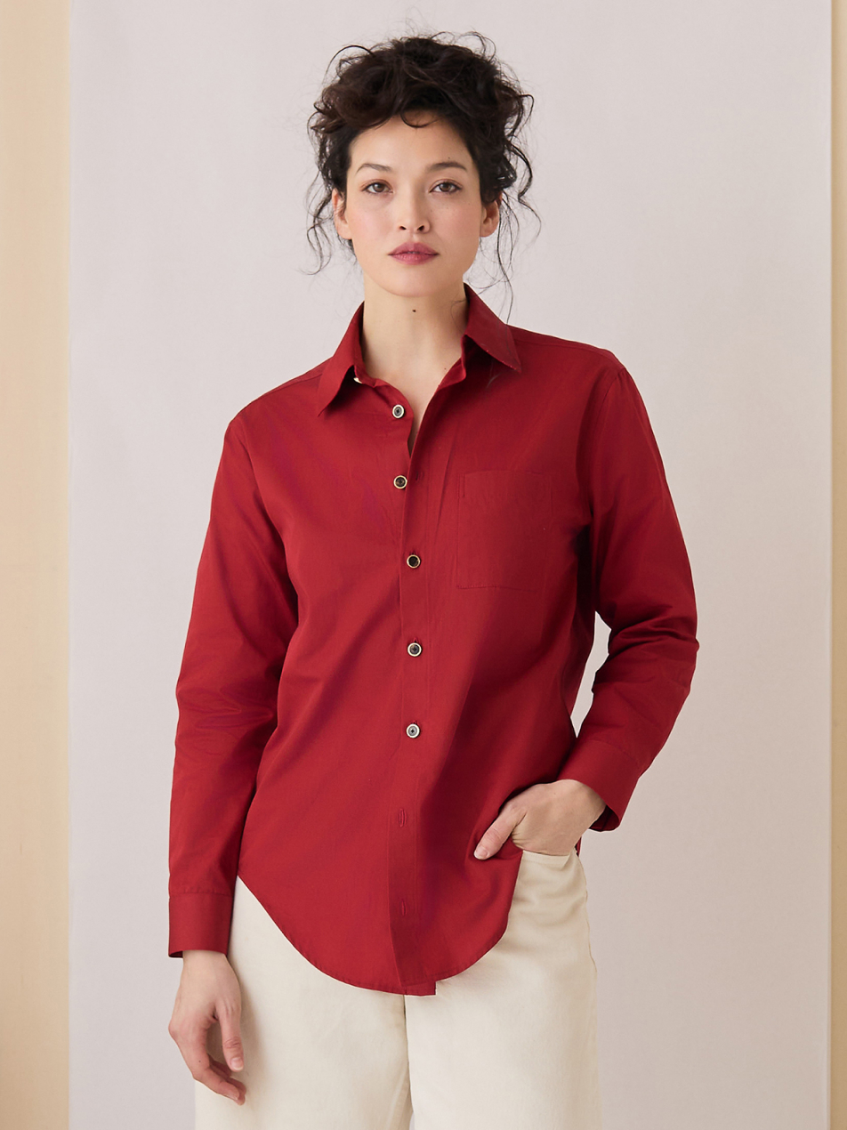 The New Oxford (Period Red Cotton)