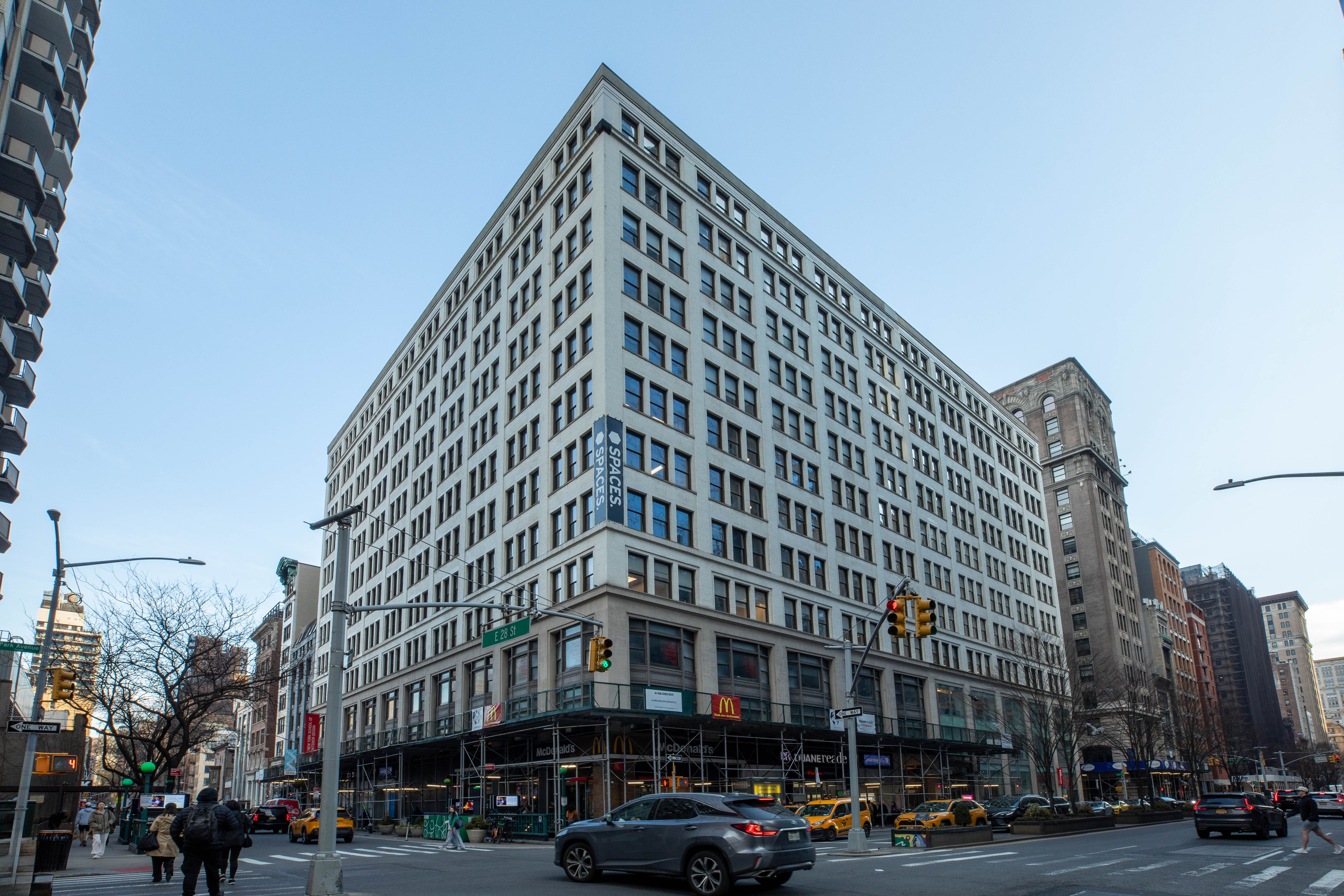 PID Floors luxury hardwood flooring installation at 401 Park Avenue South New York commercial building