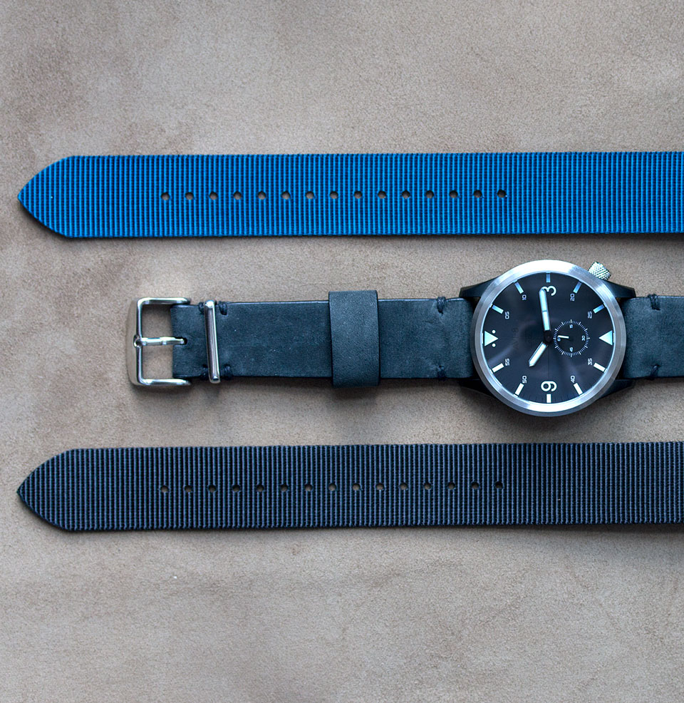 AVI-8 x Worn & Wound Collaboration 3 Unique Straps