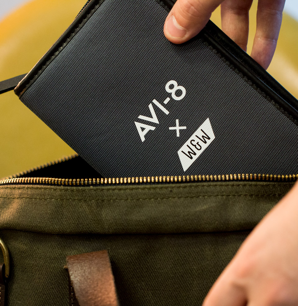 AVI-8 x Worn & Wound Collaboration Cordura Travel Case