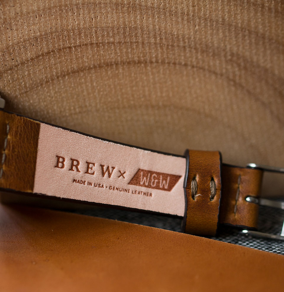 HP-1 LE American-made leather strap