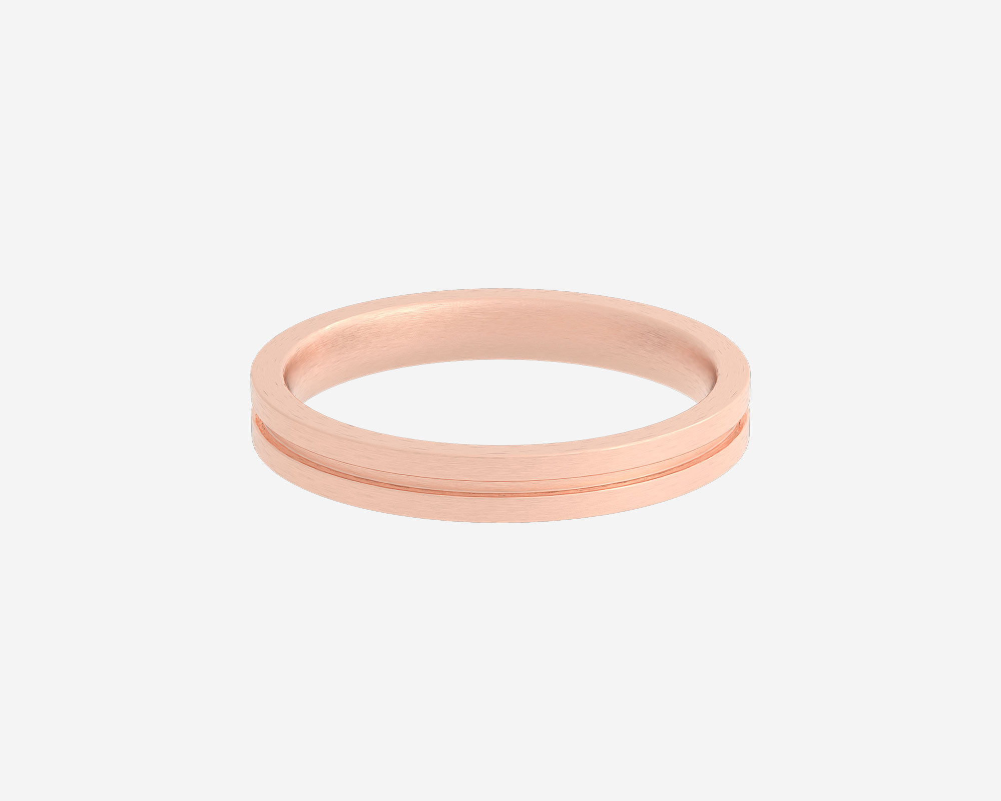 The Line Minimalist Wedding Band | Holden