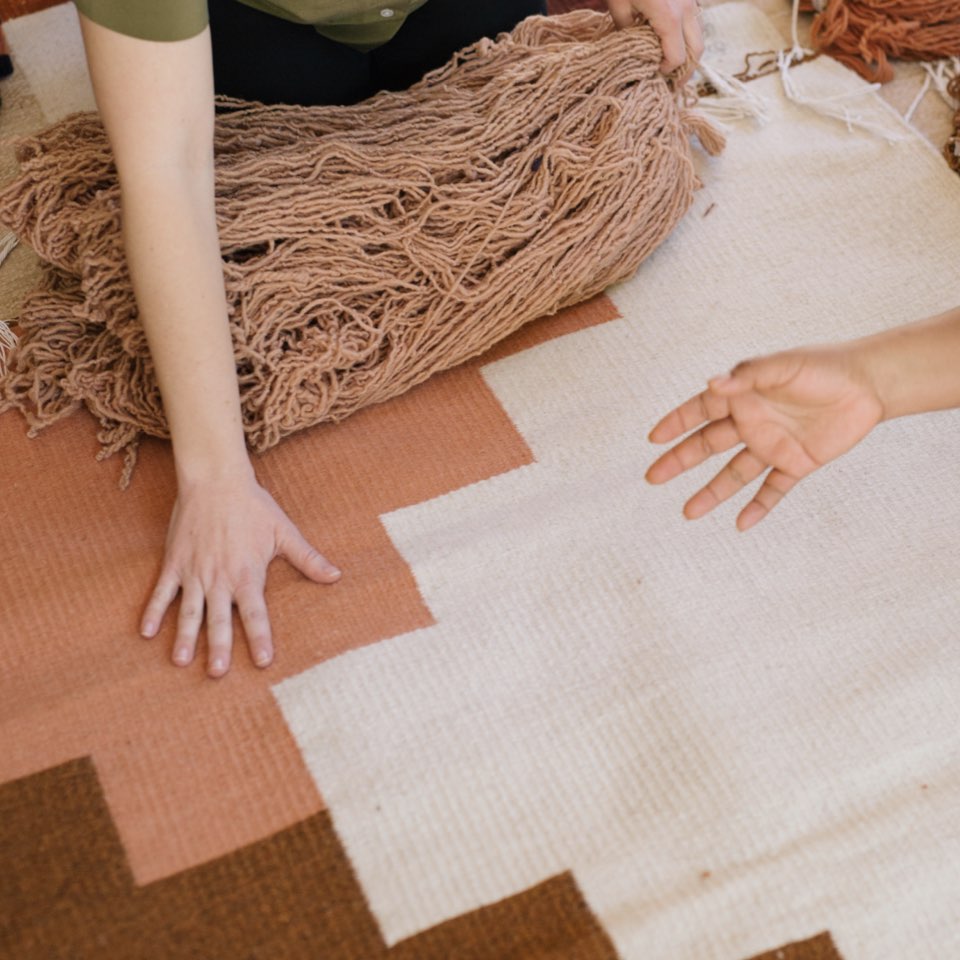 Modern Flatweave Rug - Grey | The Citizenry