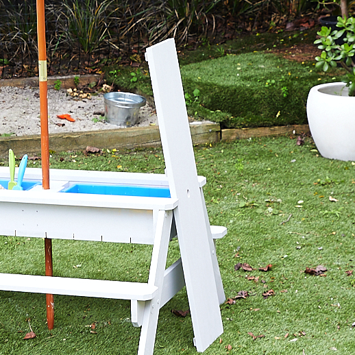 Kids Sand Water / Picnic Table with Umbrella