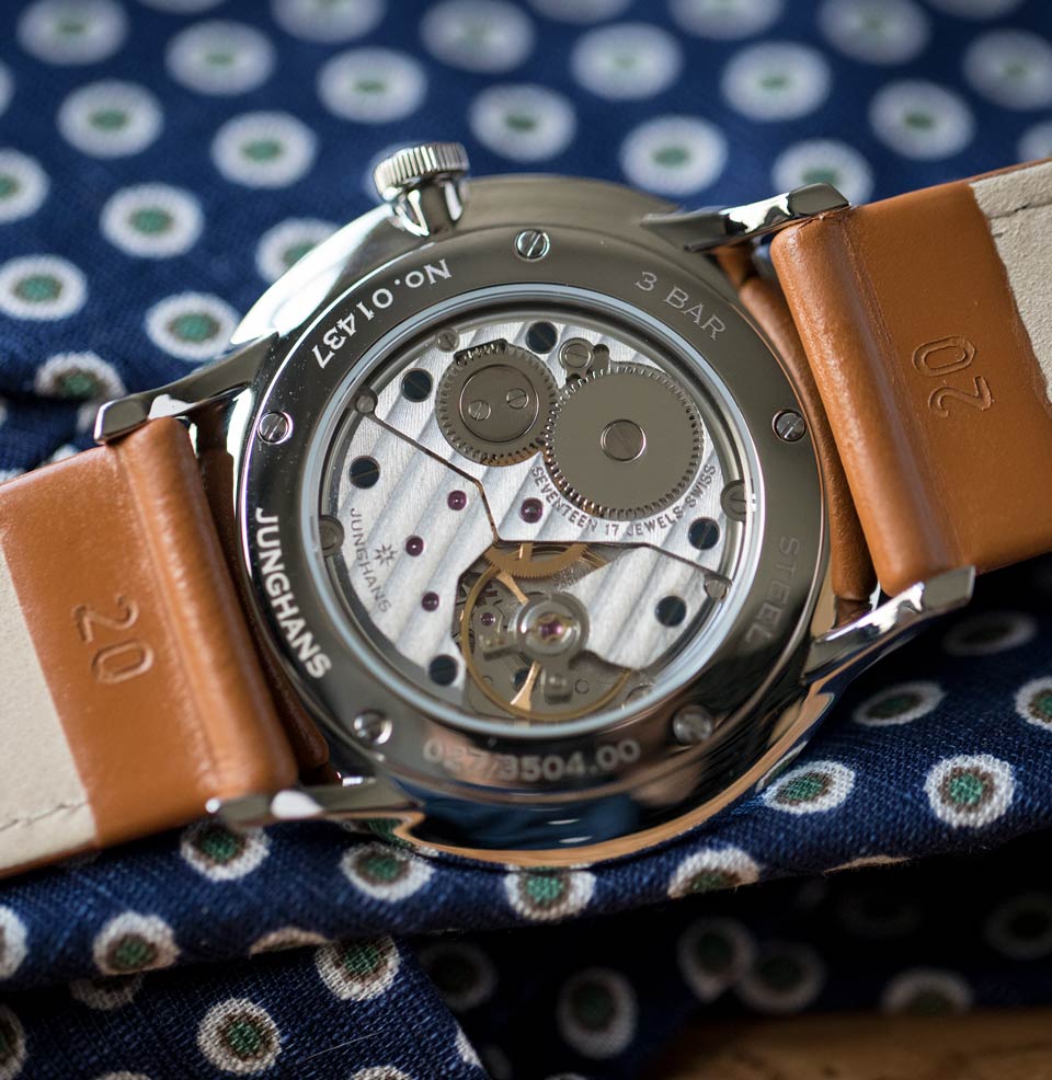 Meister Hand-Winding Display Case-back