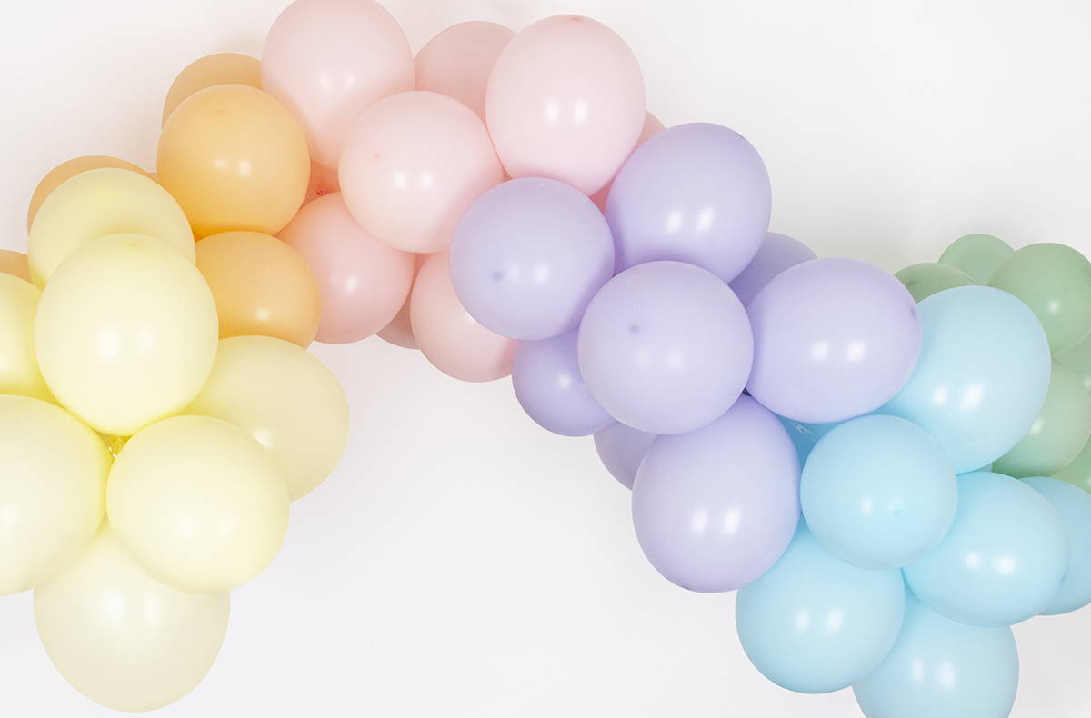 Eco-responsible balloons for birthday and party decoration