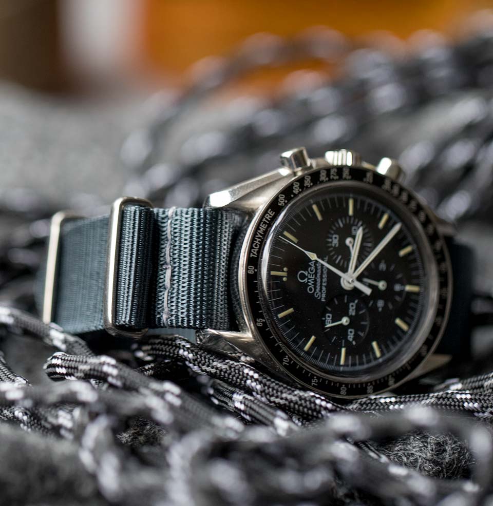 US-Made Mil-Strap Looks great with aged lume