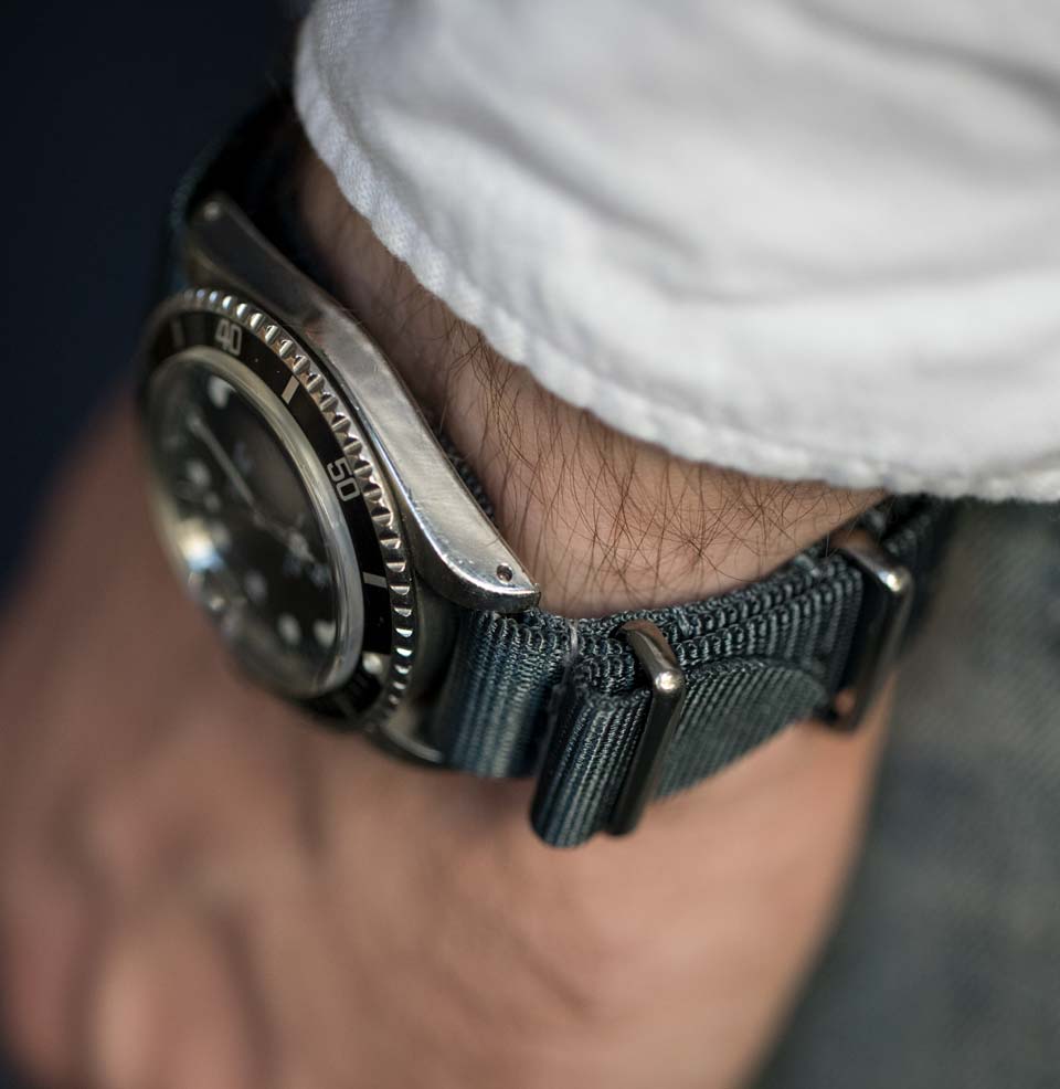 US-Made Mil-Strap A unique cool gray