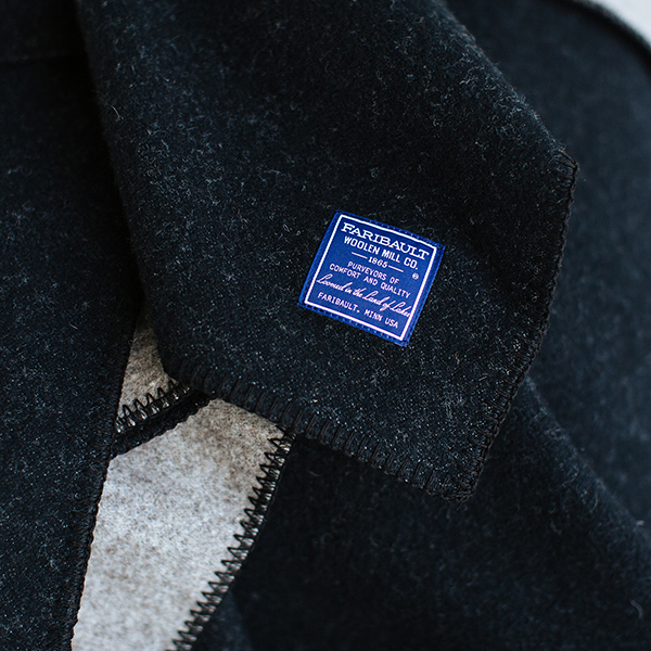 image of Summit Solid Reversible Wool Blanket
