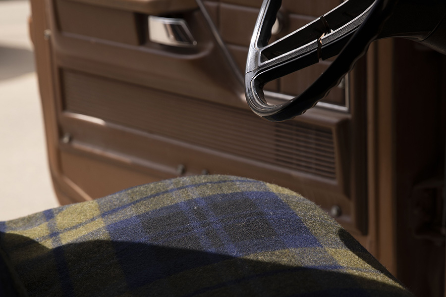 image of Shadow Plaid Wool Blanket