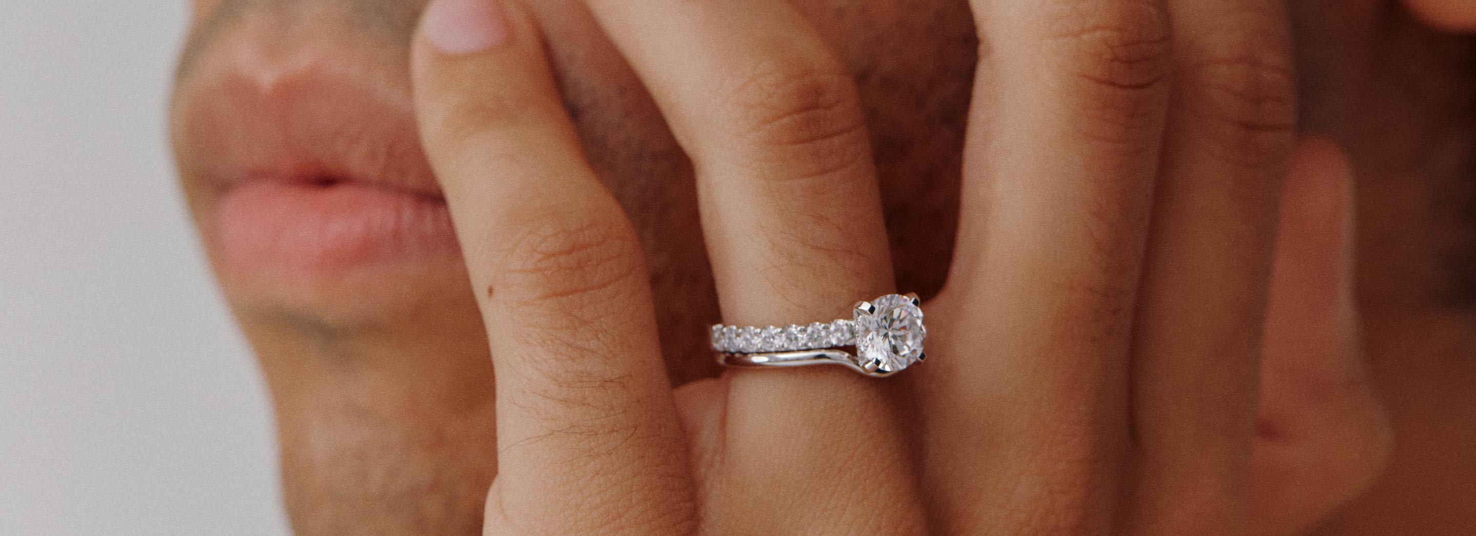 Curved/Open Wedding Rings