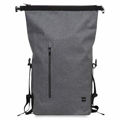 KNOMO Cromwell Roll-Top Laptop Backpack - 14" Feature Square Image 1 | knomo.com