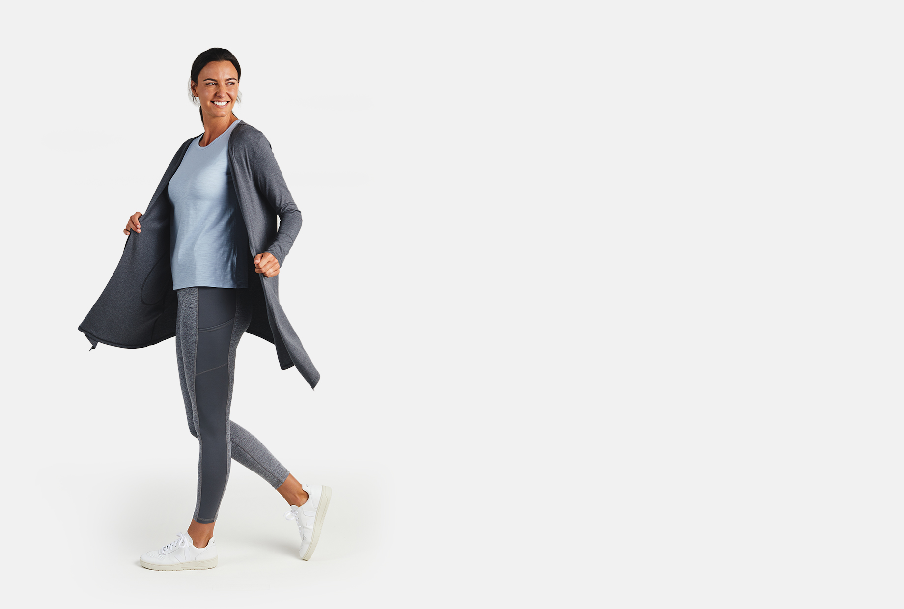 Women's bamboo Balance Cardigan sweater - tasc Performance