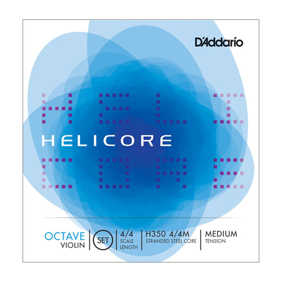 D'Addario Helicore Octave Violin String Set in action