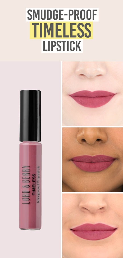 Lord & Berry Kissproof Lipstick in Bloom - Beauty and the Boutique - Smudge-proof timeless lipstick