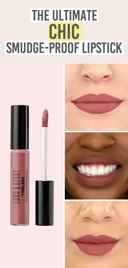 Lord & Berry Timeless Kissproof Lipstick in Blossom - Beauty and the Boutique - The ultimate chic smudge proof lip!