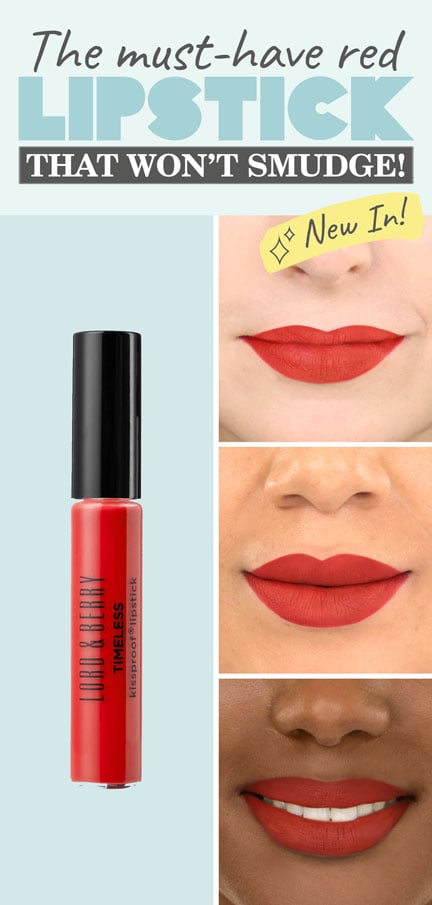 Timeless Kissproof Lipstick in 'Bold Red'