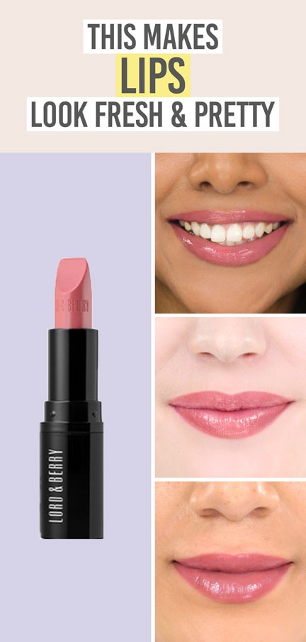 Lord and Berry Jamais Sheer Lipstick in Sweet Talk - Beauty and the Boutique - This makes lips look fresh & pretty 
