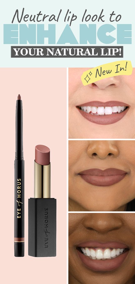 Matte Rose Lipstick & Deep Nude Lip Liner Duo