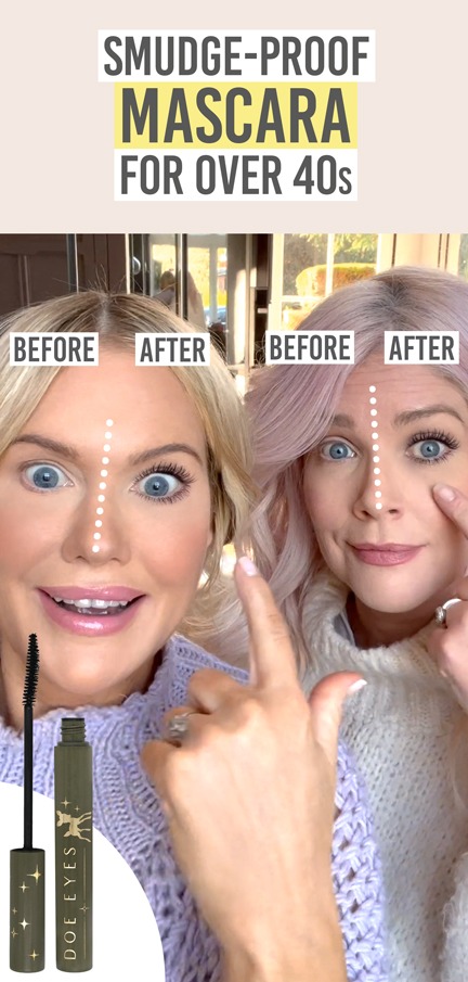 Love Katie Doe Eyes Eye-Opening Mascara - Beauty and the Boutique - Smudge-proof mascara for over 40s