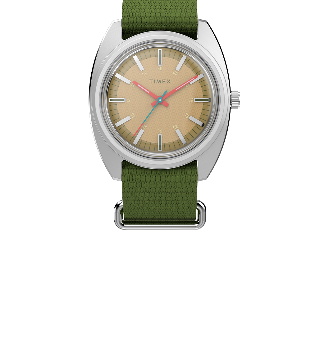 Timex x Worn and Wound Fabric Strap Watch