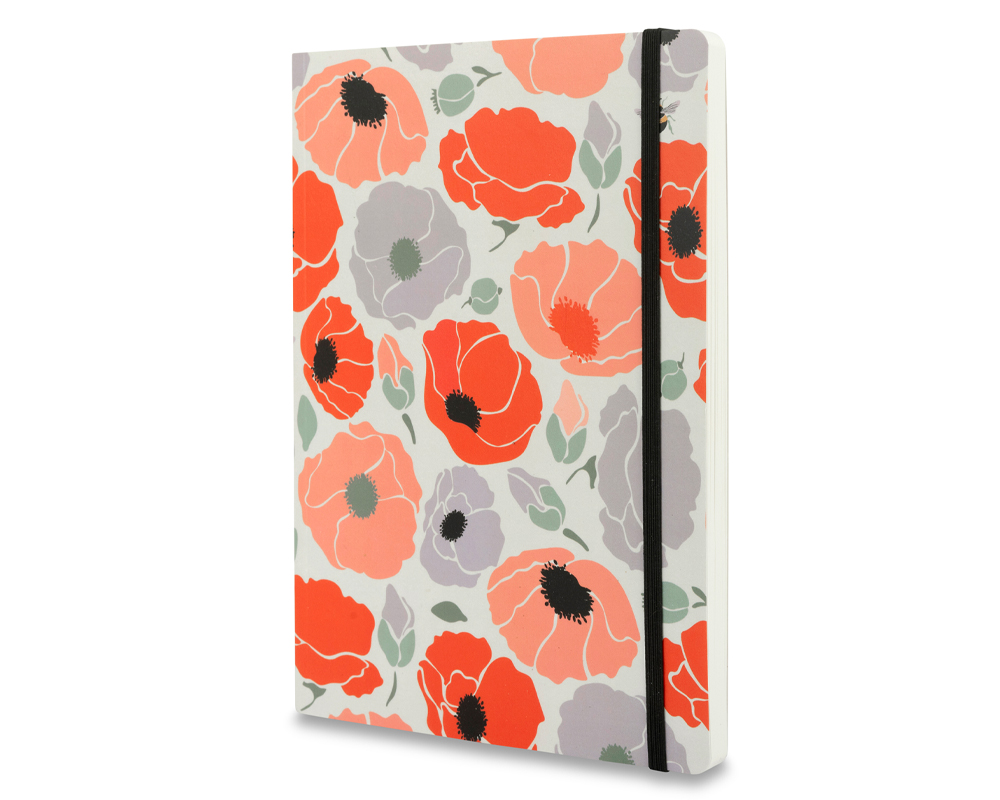 Yvonne Ellen Poppy A5 Notebook